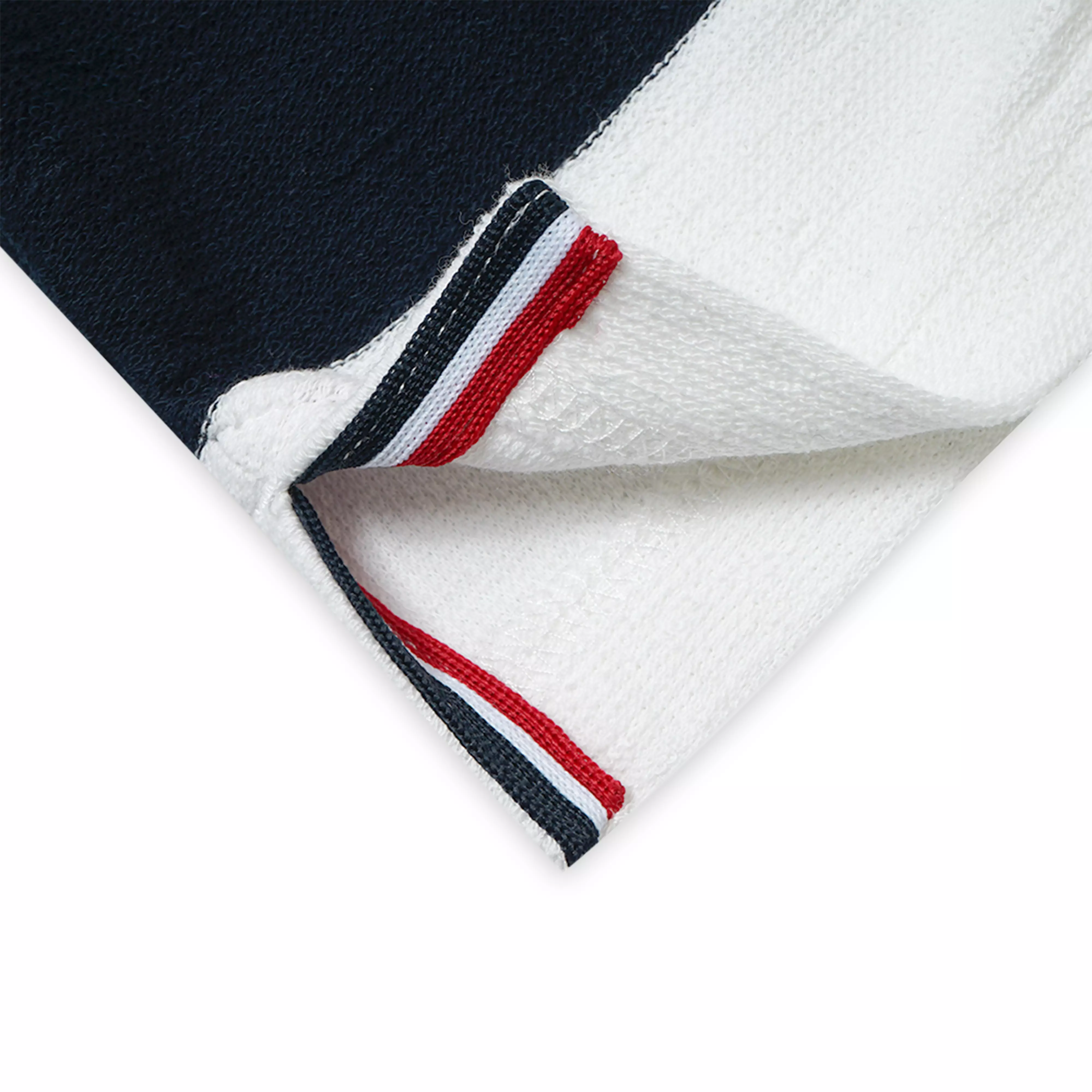 Striped Terry Pocket T-Shirt Brown