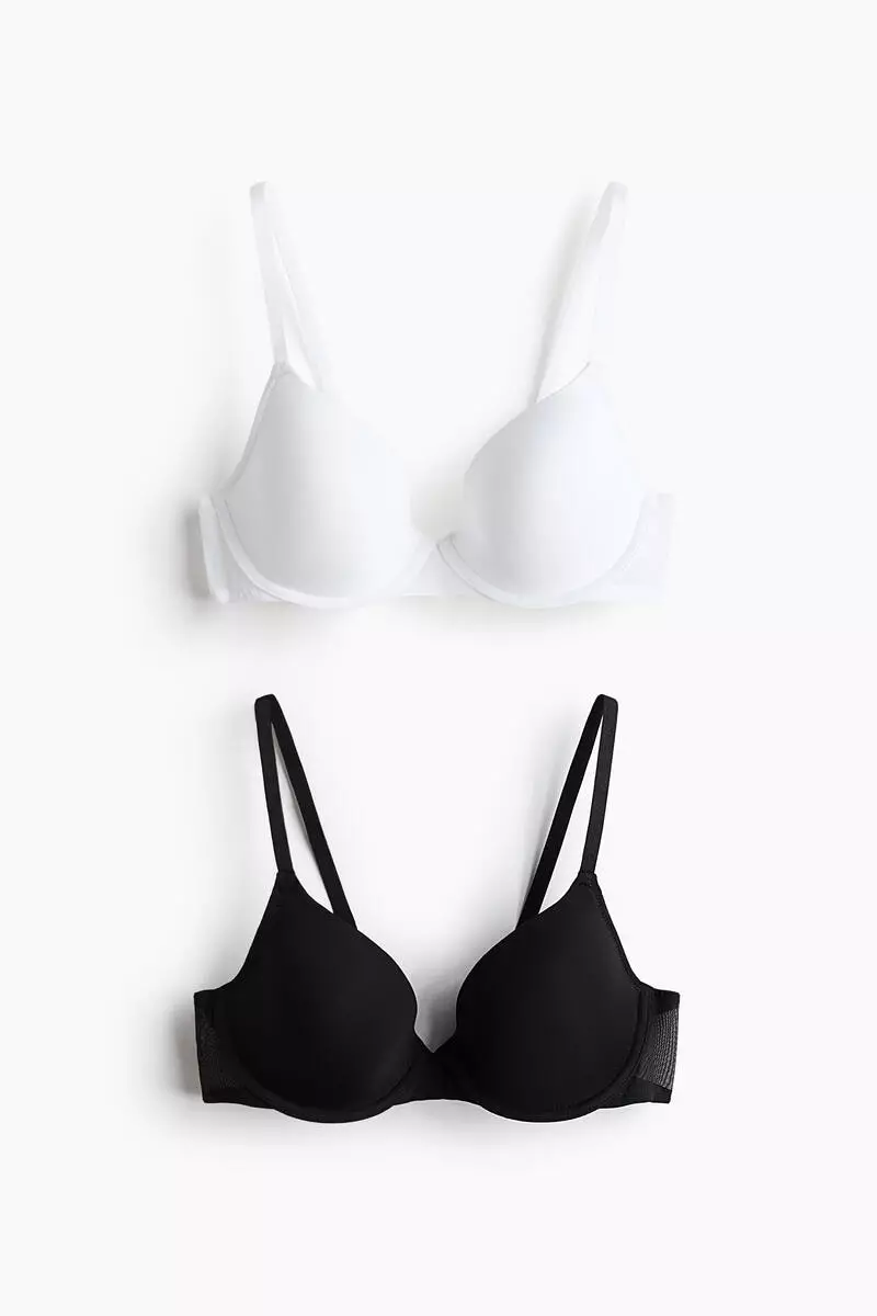 2-pack padded underwired bras