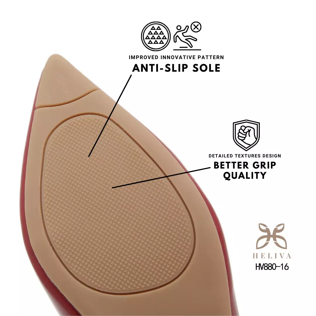 Heliva Arlisse Luxe Pointed-Toe Mules with Crystal Accent and Subtle 4cm Lift
