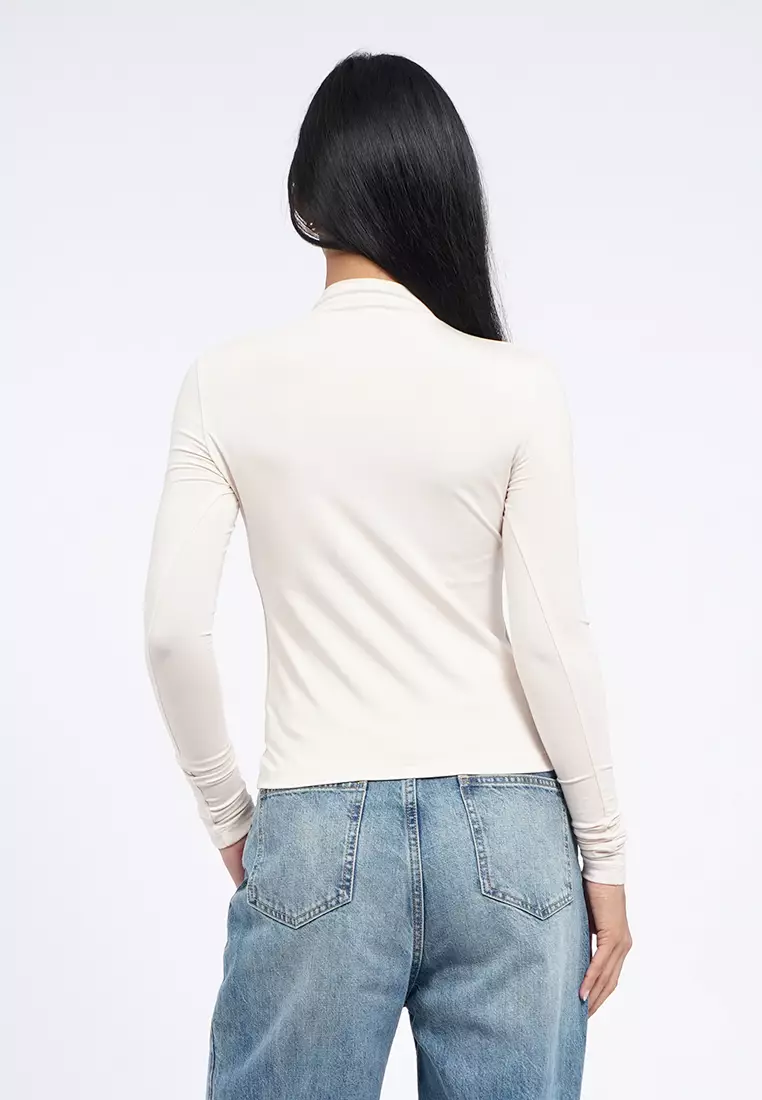 Long Sleeve Fitted Top