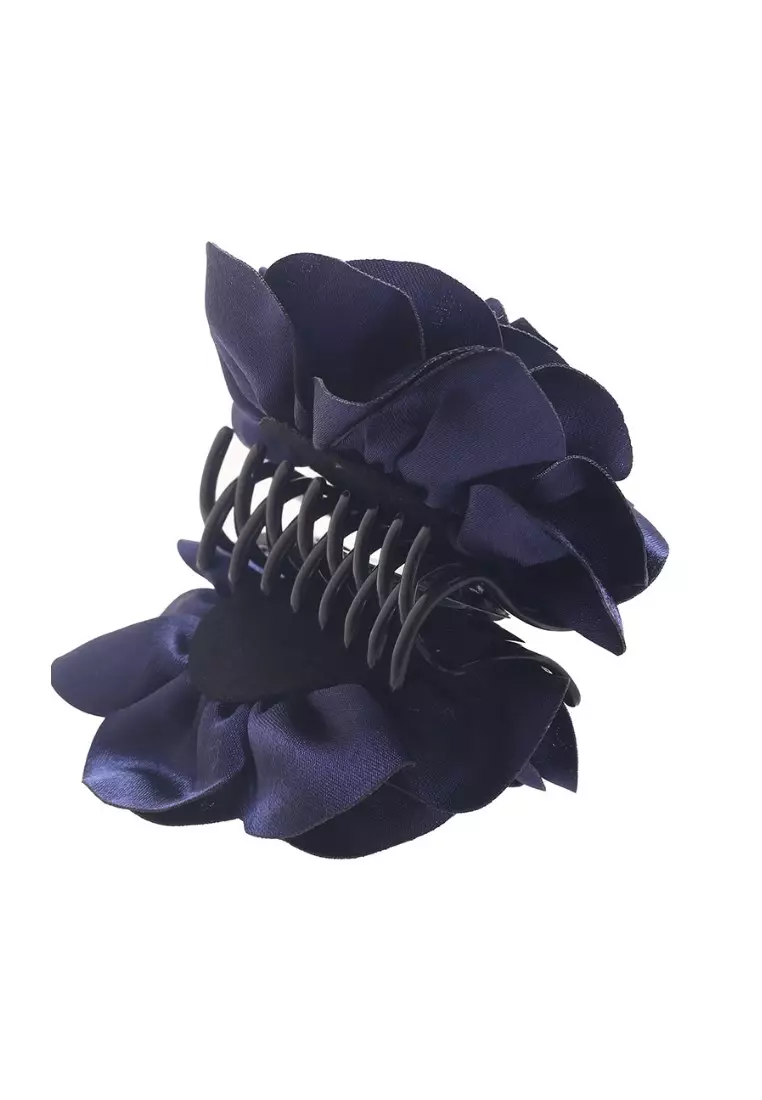 Hair Clip Shifon Type C Navy