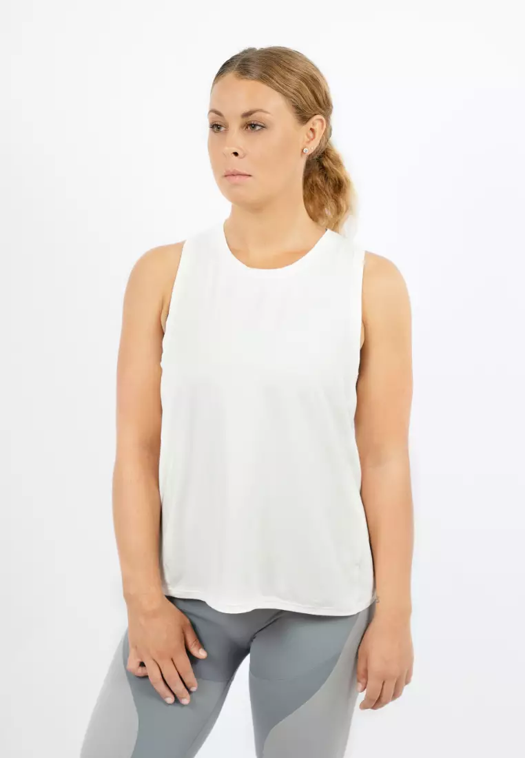 White tank top best sale workout