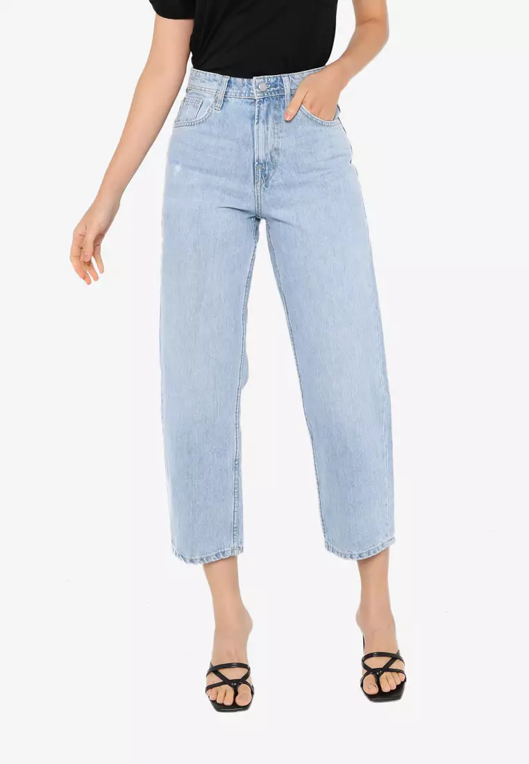 Buy Pepe Jeans Lexa Sky High Jeans 2023 Online | ZALORA Philippines