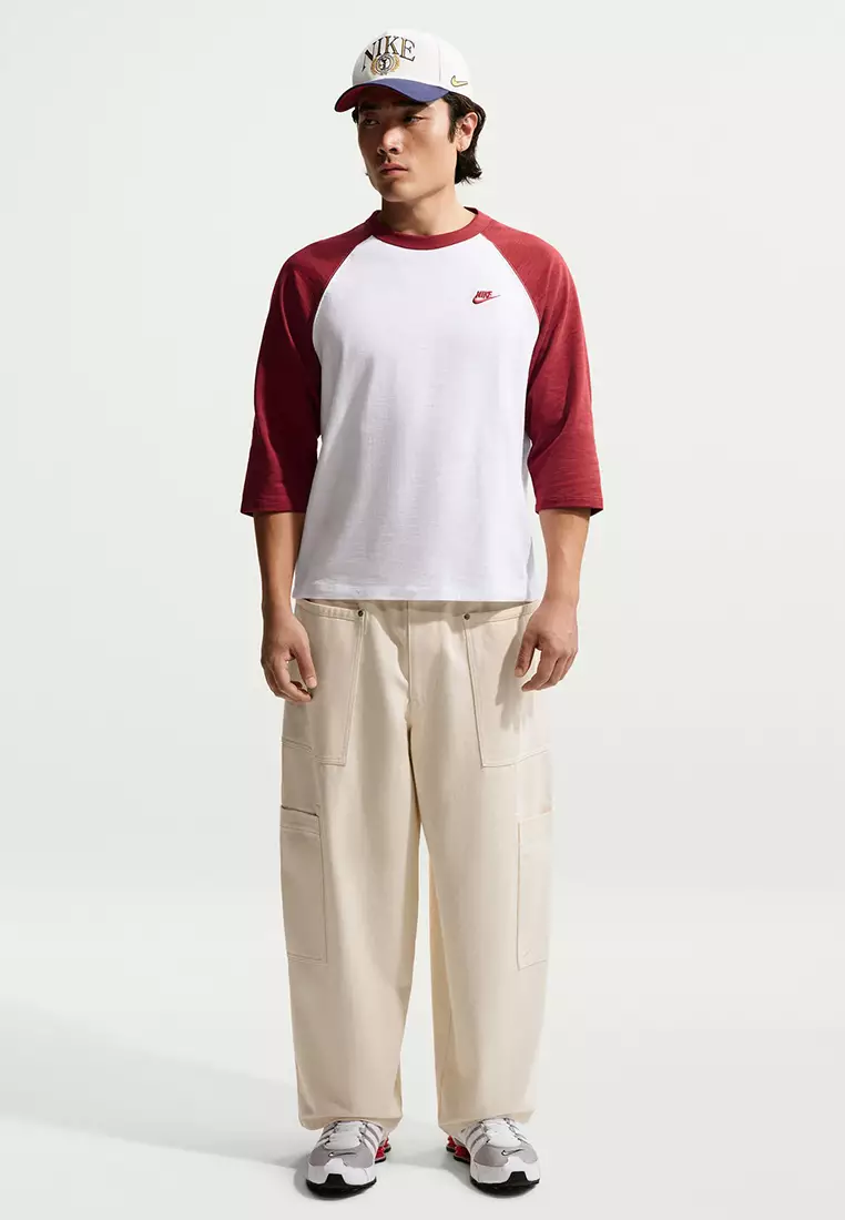 Sportswear Club Men's 3/4-Sleeves Raglan Top