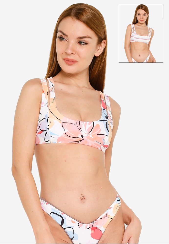 Buy Rip Curl Blossom Revo Crop Bikini Top Online | ZALORA ...