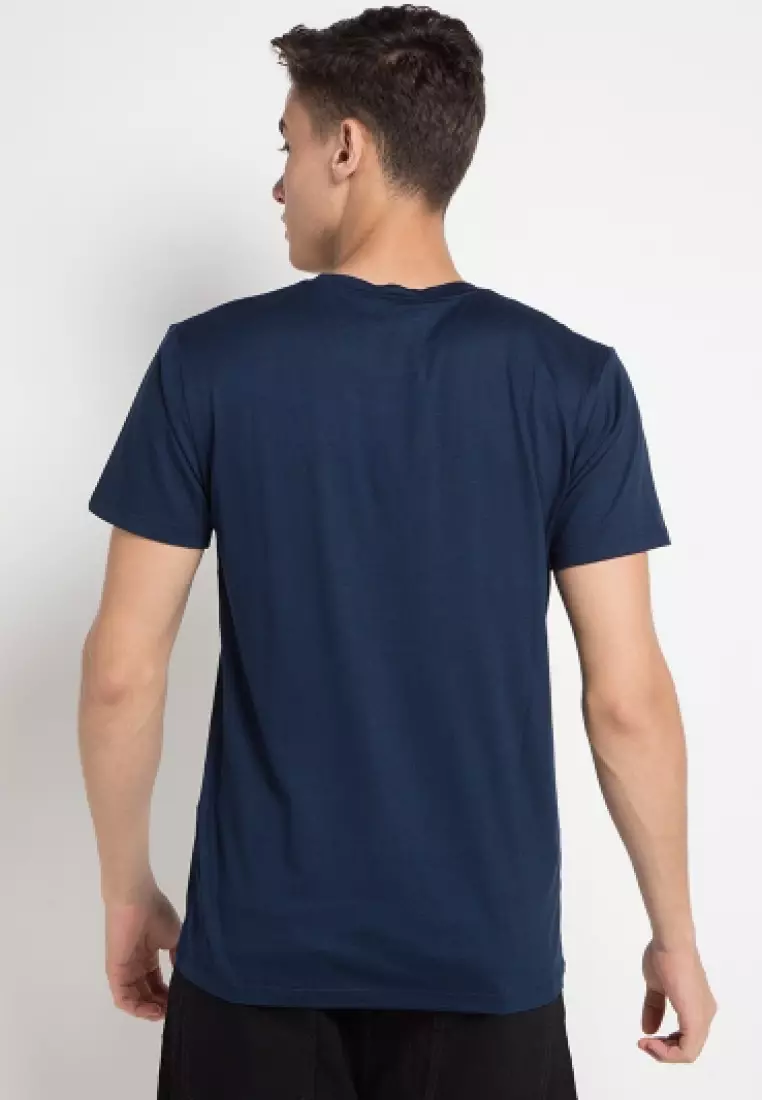 MTC09Z s-s Men thirdday03 Cst Kaos Pria navy