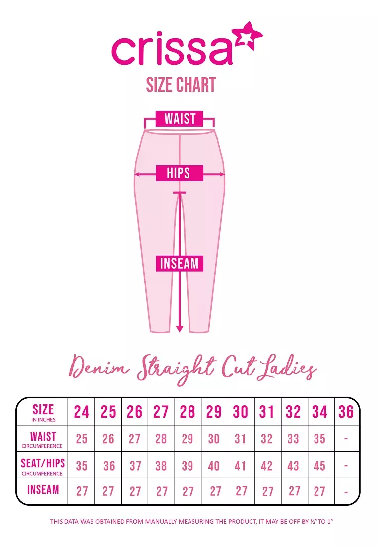 Denim Straight Cut Ladies