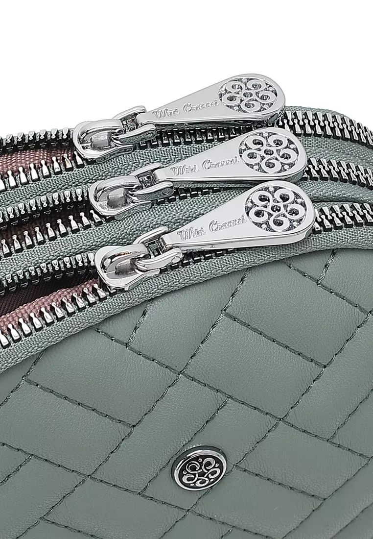 Women's Shoulder Sling Bag / Sling Purse - Green