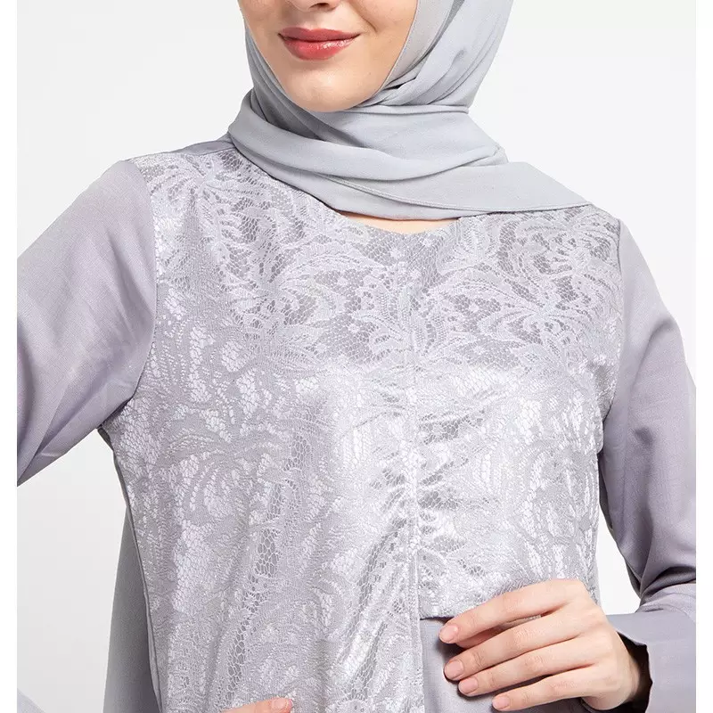 Sania Maxi Dress In Grey