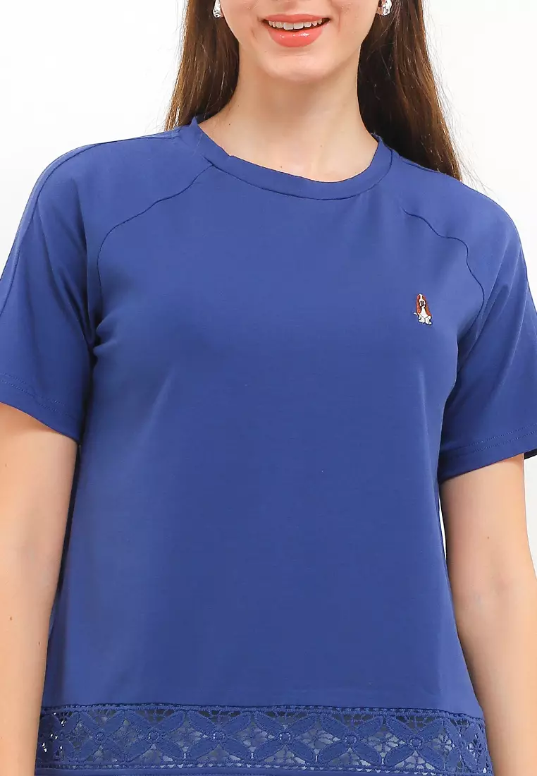 Tiera Crochet Hem Top