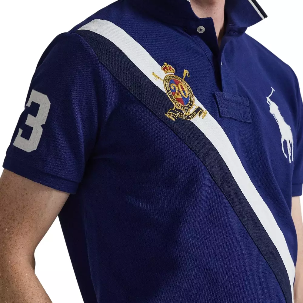 Big Pony 20th Anniversary Polo Shirt Autumn Royal