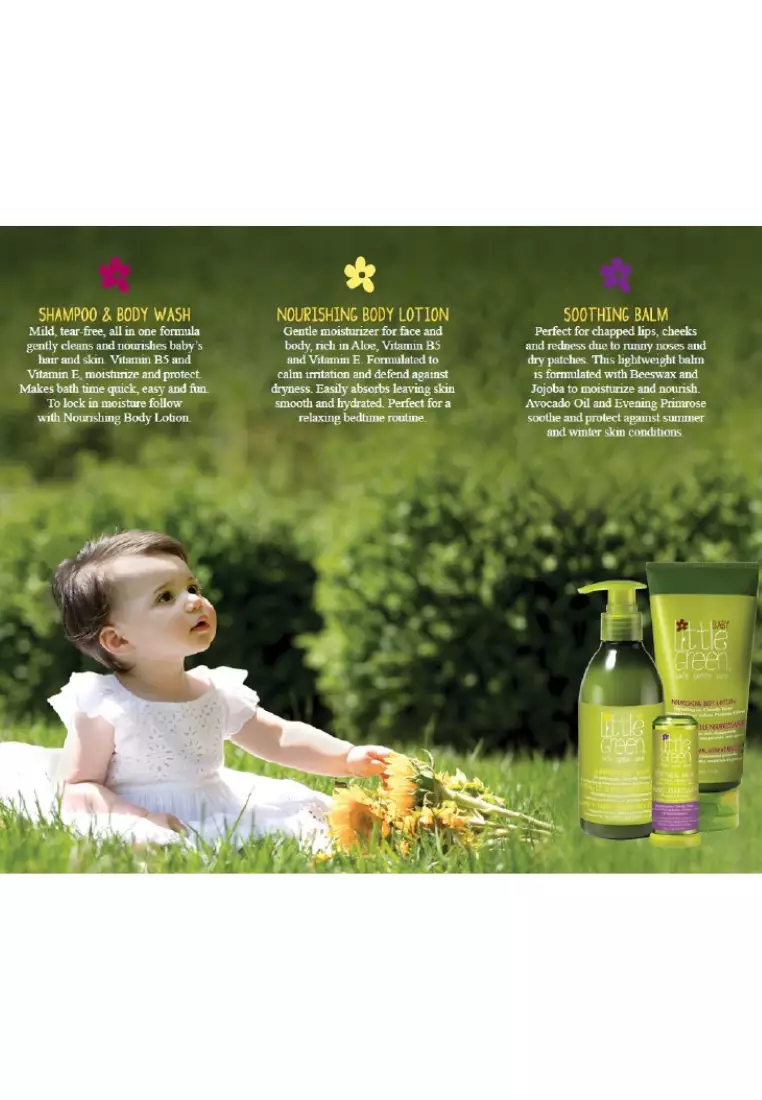 Little Green Baby Nourishing Body Lotion 6oz 180ml [LG012]