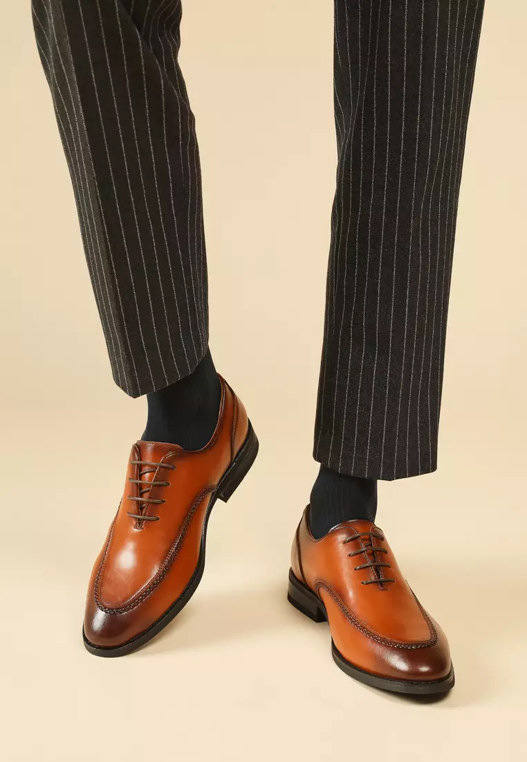 Basic Business Leather Oxford Shoes KB35511