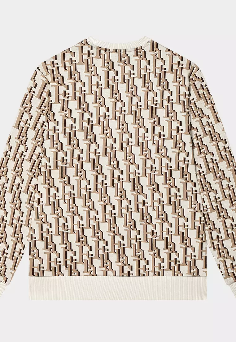 FILA CORE LIFESTYLE HERITAGE CLASSIC MONOGRAM Men Sweatshirt (Full Print)