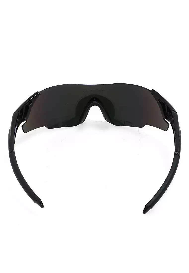 Elodie Sporty Sunglasess Kacamata Sepeda Unisex Lensa Polarized Staylish Frame Material PC ORIGINAL - Black