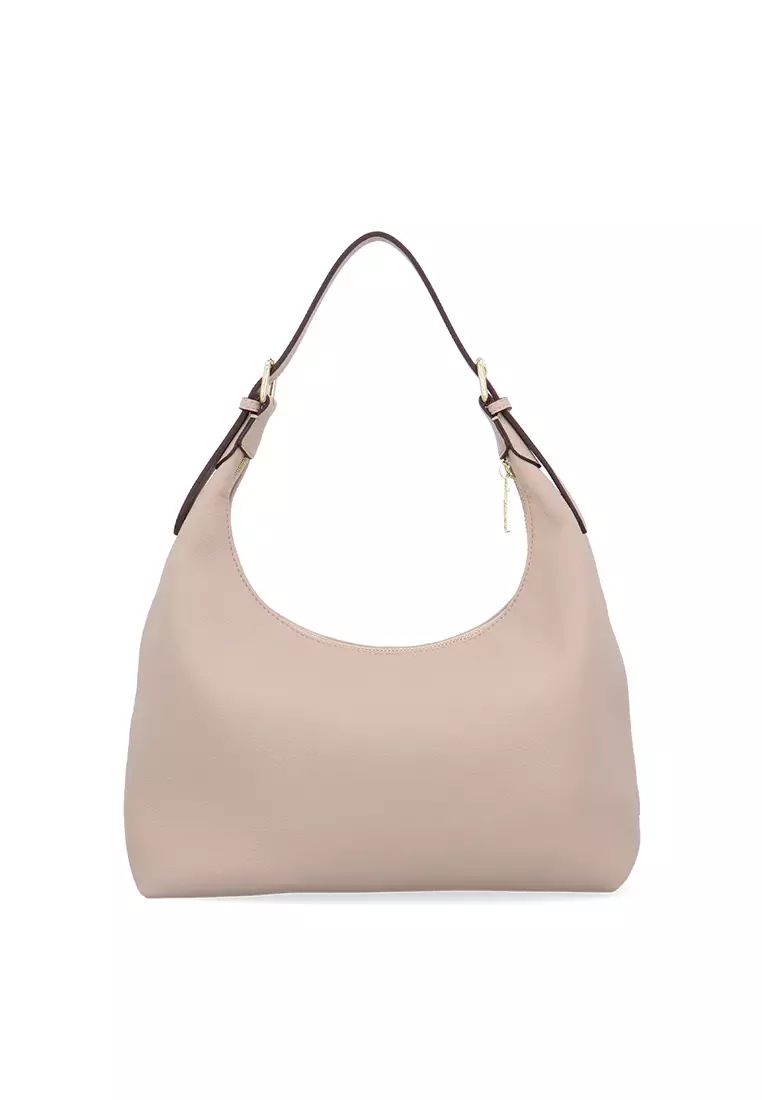 Lane Structured Tote - Medium Beige