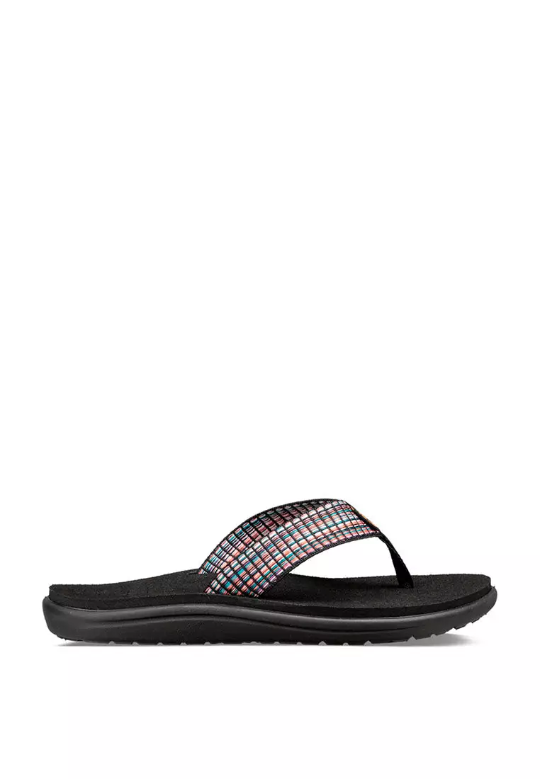 Buy Teva Teva Women s Voya Flip Sandal Bar Street Multi Black