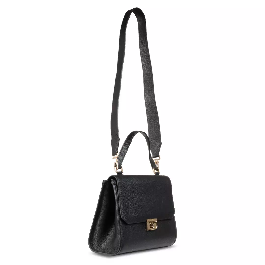 Bally Breeze Leather Tote Bag - Black