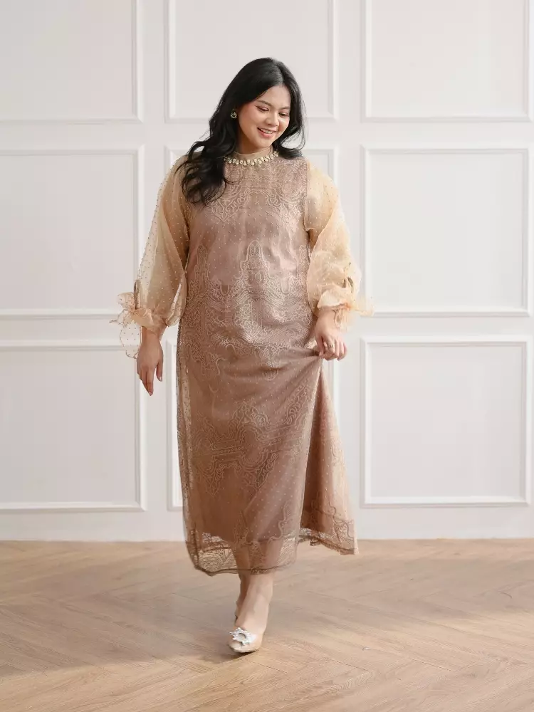 Xtramiles Ladies dress ellenoir dress brown