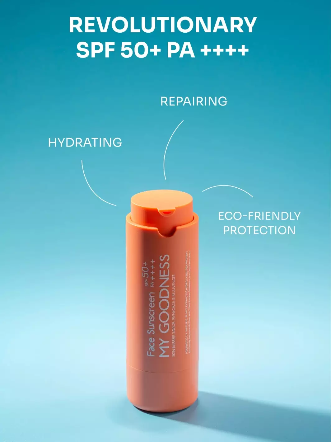 Face Sunscreen SPF 50+ PA++++ – Eco-Friendly Sunscreen | UV Protection & Hydration for Your Skin by My Goodness