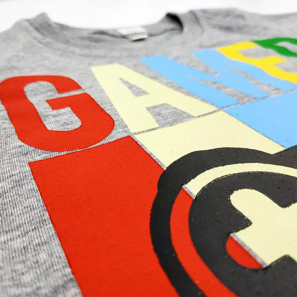 Wakakids Baju Atasan Kaos Anak Laki Laki Usia 1 Tahun Hingga 7 Tahun T-shirt Motif Gamer 3854