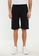 LC WAIKIKI black Standard Pattern Piqué Men's Shorts 2FB81AA0F2F0FFGS_3