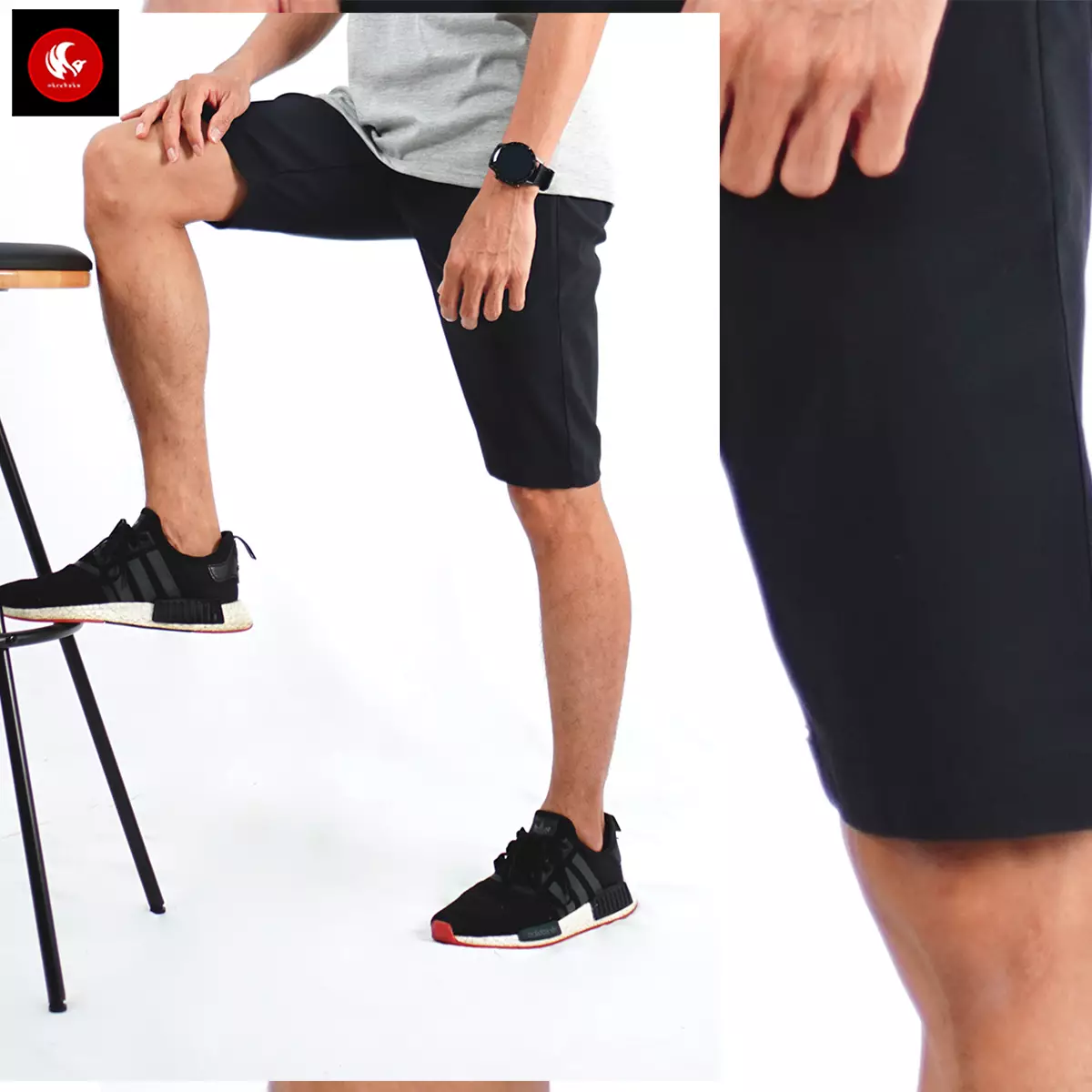 OKECHUKU Oscar Celana Pendek Pria Celana Pendek Chino Celana Chino Pria  Celana Pendek Santai Pria