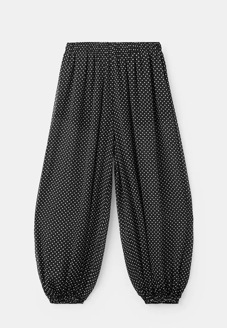 Polka Dot Balloon Pants
