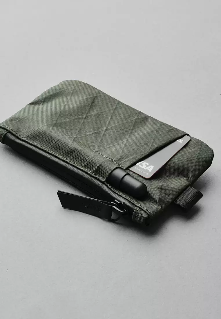 Alpaka Zip Pouch Coin - Dark Green VX21