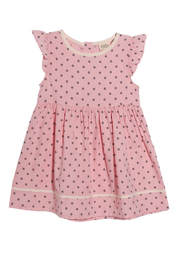 Milliot & Co. pink Gellsy Girls Dress BE3C7KA178BCDCGS_1