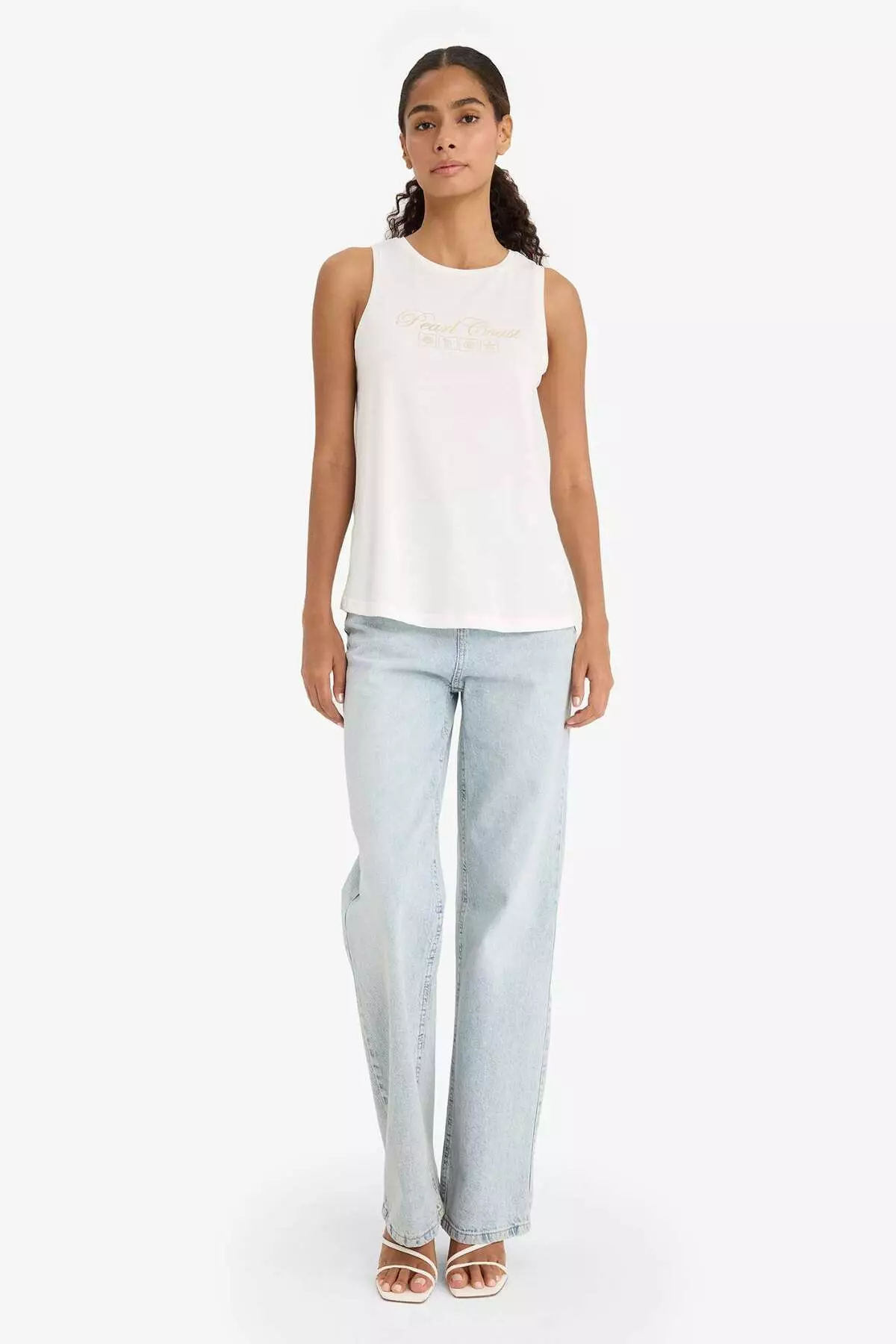 寬鬆剪裁印花圓領底衫 F6235Ax25Hs