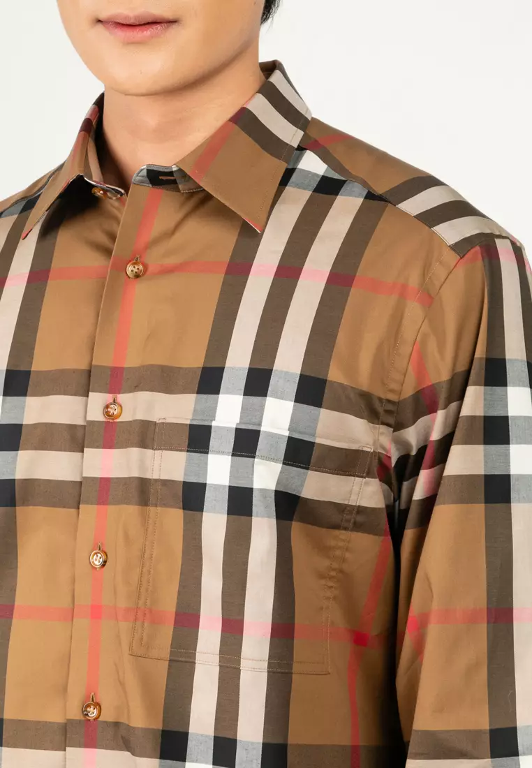 Claverdon Check Long-Sleeve Shirt (nt)