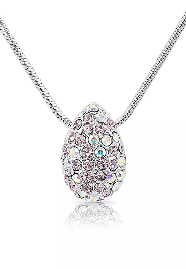 [PRIMAUTE] 韓国☆CRYSTAL drop NECKLACE Rhinestone Crystal Drop Necklace – Salt & Sundry