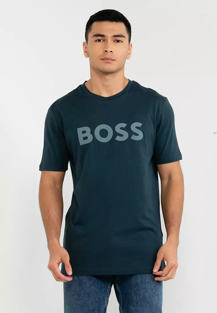 T shirt boss orange top