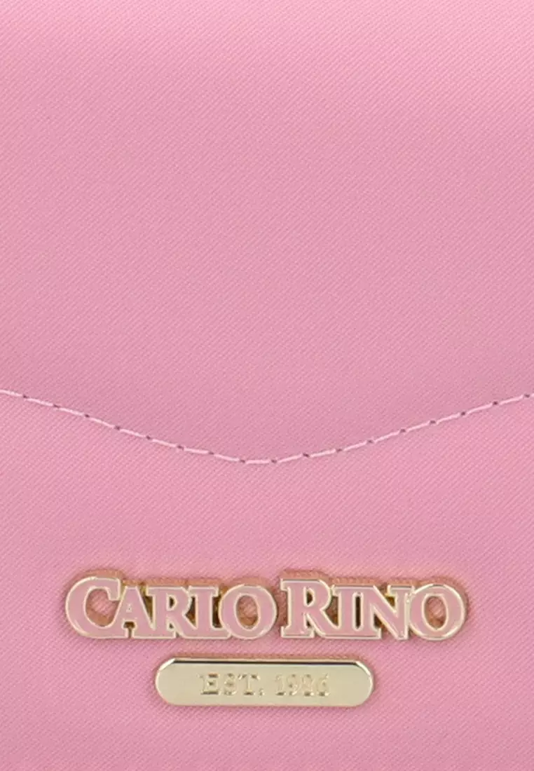 Cuddly Nylon Short Wallet - Pink