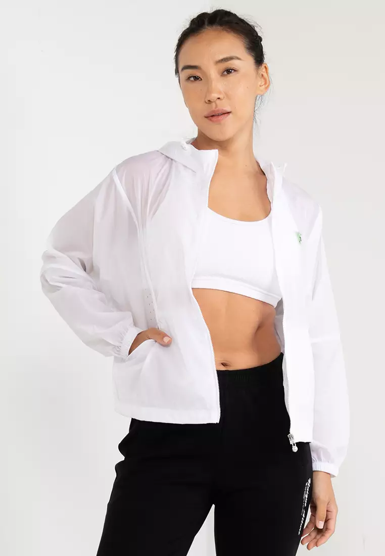 White jacket windbreaker sale