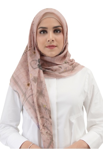 Buttonscarves pink Buttonscarves Sofya Voile Square Kofte E031BAA31B50DDGS_1