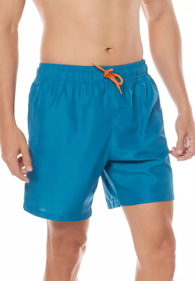 Hanford Swim Sports Shorts with Drawstring with Mesh Pouch Brett -Lyon Blue(SinglePack)