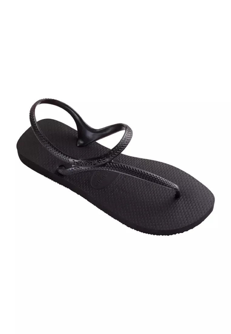 Black online patent havaianas