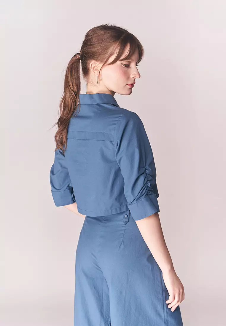 Solstice Bigonia Quarter Sleeve Top