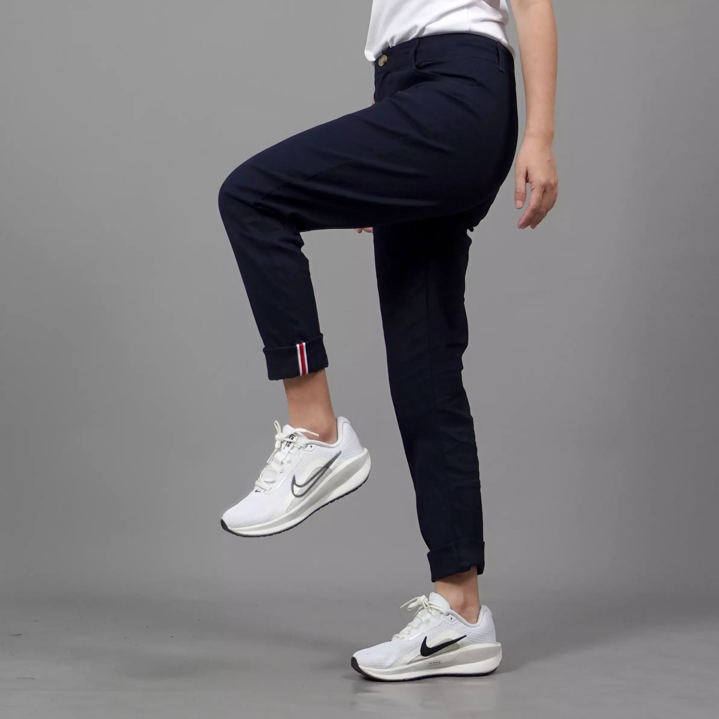 JAVIRE Celana Wanita Chino Pants Wanita Celana Chino Wanita - NAVY