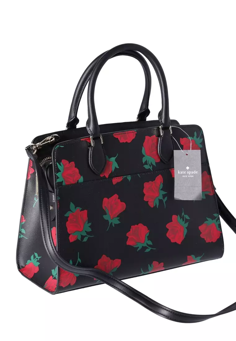 Buy Kate Spade Kate Spade Madison Rose Toss Printed Medium Satchel ...