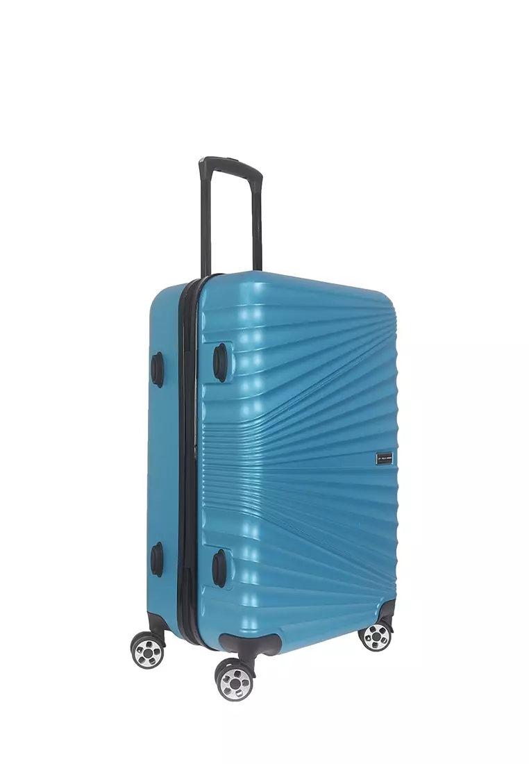 Koper - Trolley Case Polo Design 16501-08  24 inch Light Blue