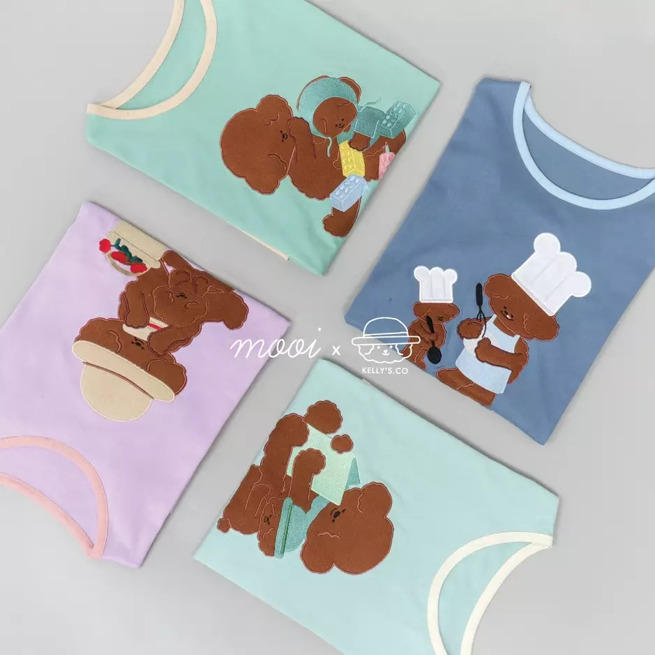 Mooi x Kellysco Twin Pocket Tee (KIDS) - Tosca