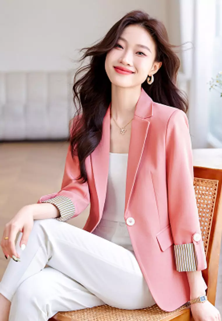 Single Button (Roll Up Sleeve)