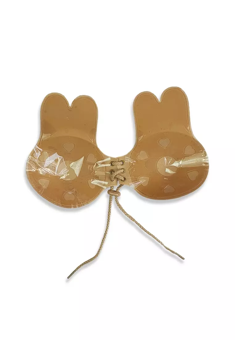 PINK N' PROPER Ultimate Rabbit Ears Reusable Adhesive Drawstring Boob