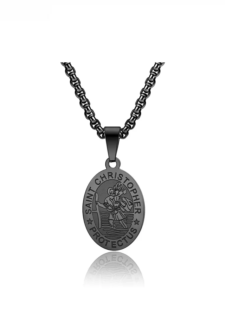 Where can i buy a saint christopher necklace store