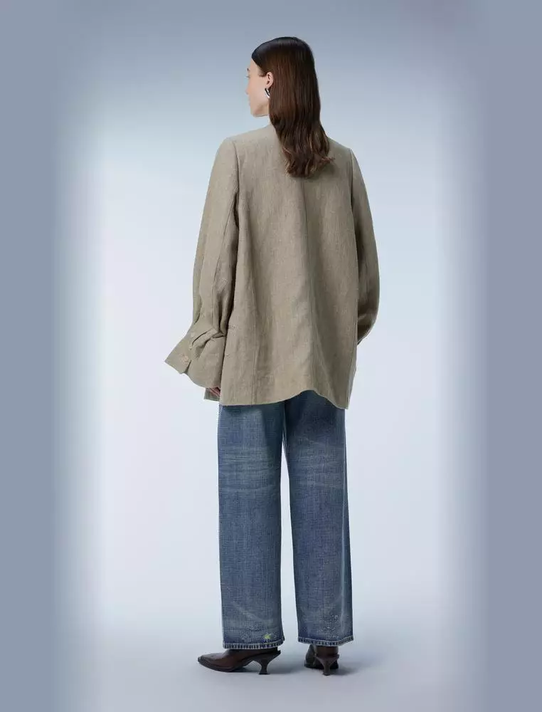 Straight Denim Jeans