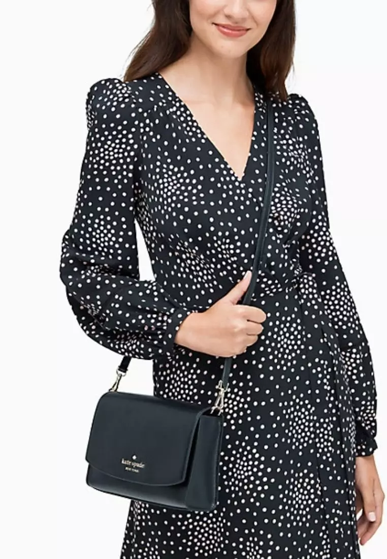 Jual Kate Spade Carson Convertible Crossbody black Original 2024