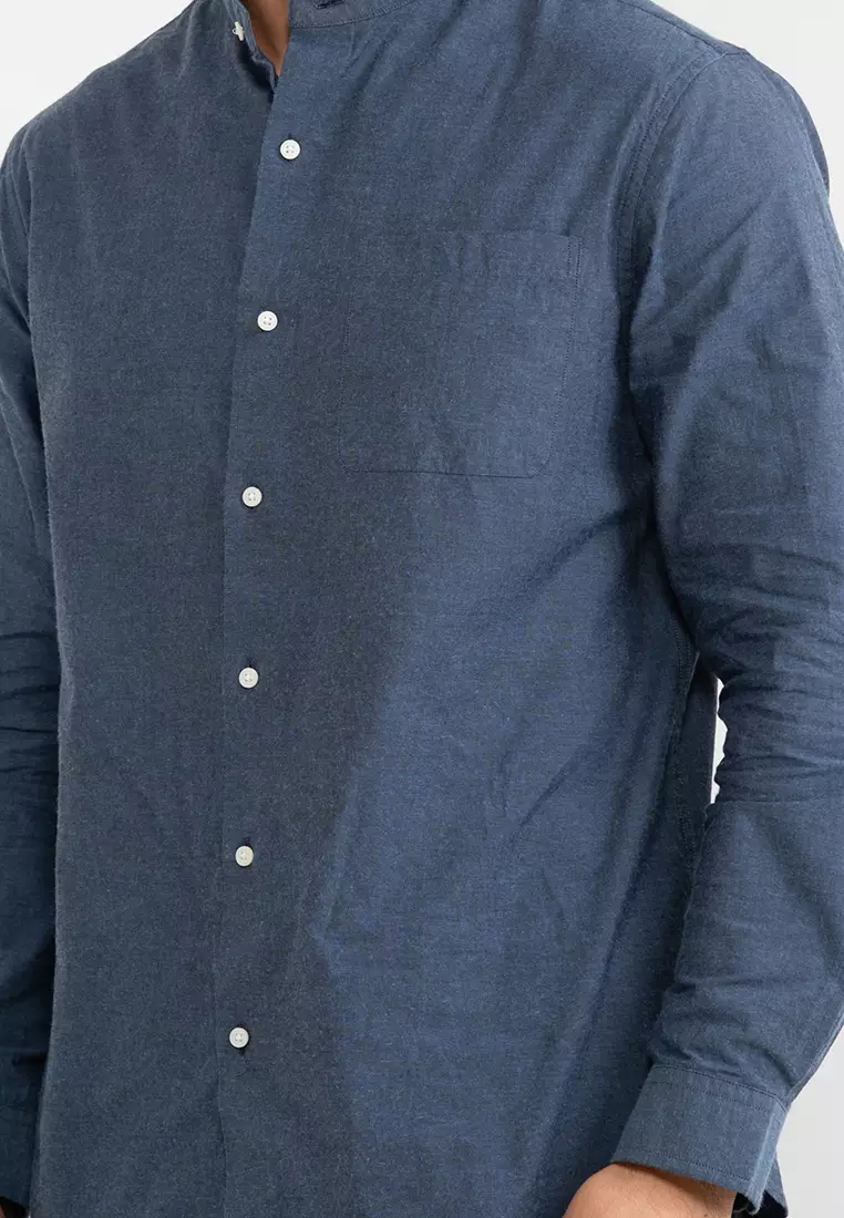 Mandarin Long Sleeve Shirt